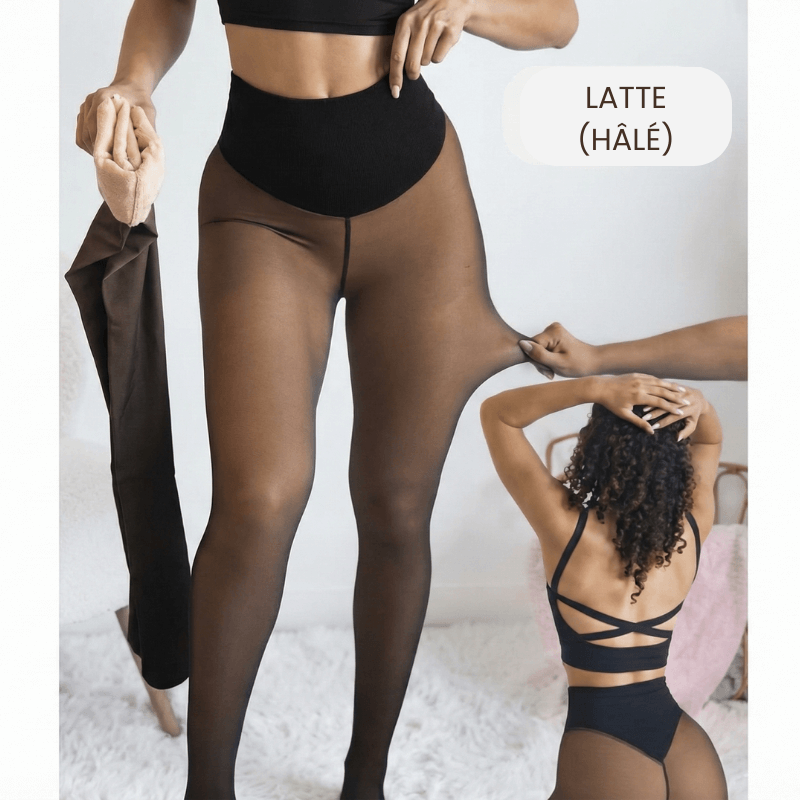 Collant Polaire Invisible - Doublure Polaire & Gainant