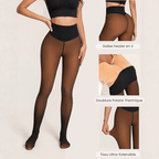 Collant Polaire Invisible - Doublure Polaire & Gainant