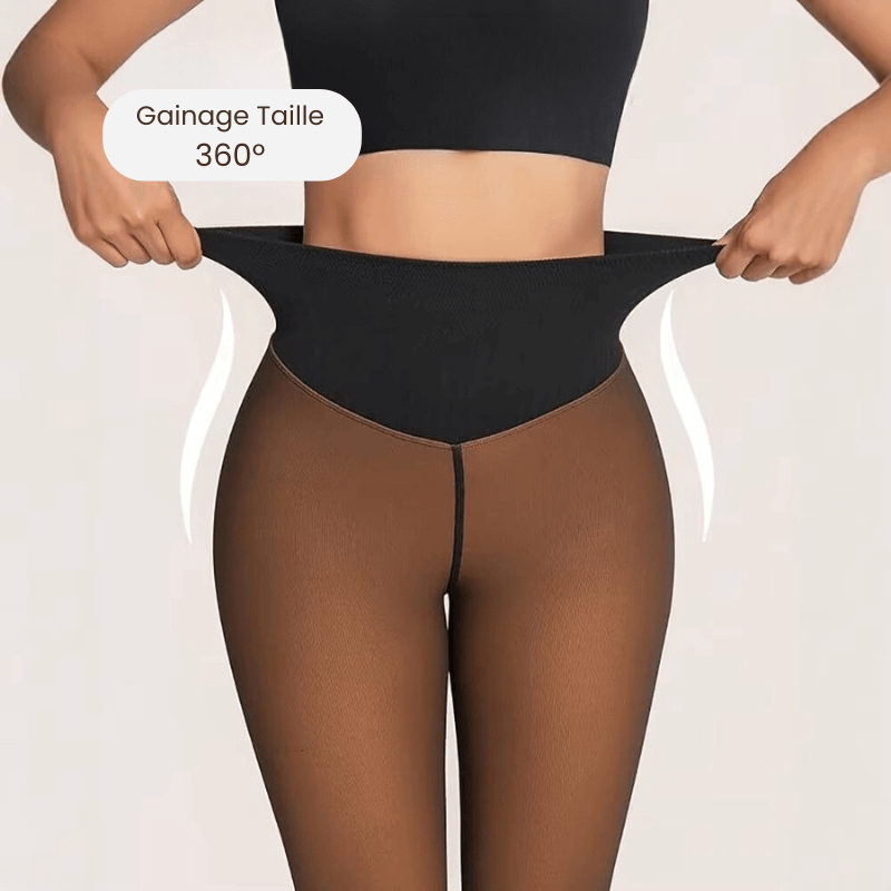 Collant Polaire Invisible - Doublure Polaire & Gainant