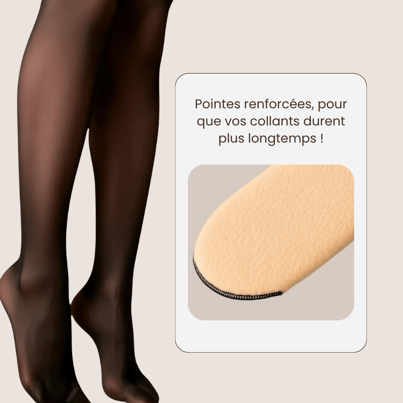 Collant Polaire Invisible - Doublure Polaire & Gainant