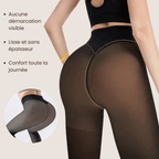 Collant Polaire Invisible - Doublure Polaire & Gainant