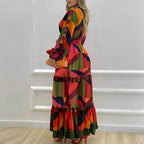 Robe Longue Imprimée Galiana